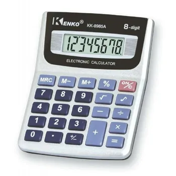 

KENKO calculator pocket calculator 8 digit calculator Office school stationery 8985A