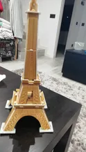 Rompecabezas 3D de Castillo de dibujos animados para niños, juguetes educativos de aprendizaje, regalo para chico