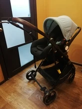 Cochecito de bebé 3 en 1, carrito de bebé ligero con marco de aluminio de paisaje alto, con asiento de coche para recién nacido, sin impuestos en la UE Coballe