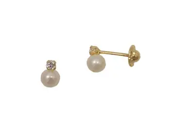 

Earrings sleeper for the baby classic you and me screw closure