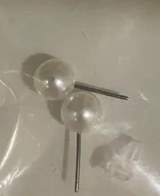 ANENJERY-pendientes de arco circular de Plata de Ley 925, joyería Retro Simple, regalo de San Valentín para pareja, S-E1373 al por mayor