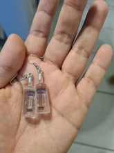 Handmade Earrings Mineral-Bottles Simulation Womens Jewelry Creative Fashion of