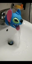 Disney-extensor de grifo de agua para niños, herramienta de extensión de grifo de silicona para ahorro de agua, ayuda a los niños a lavarse las manos