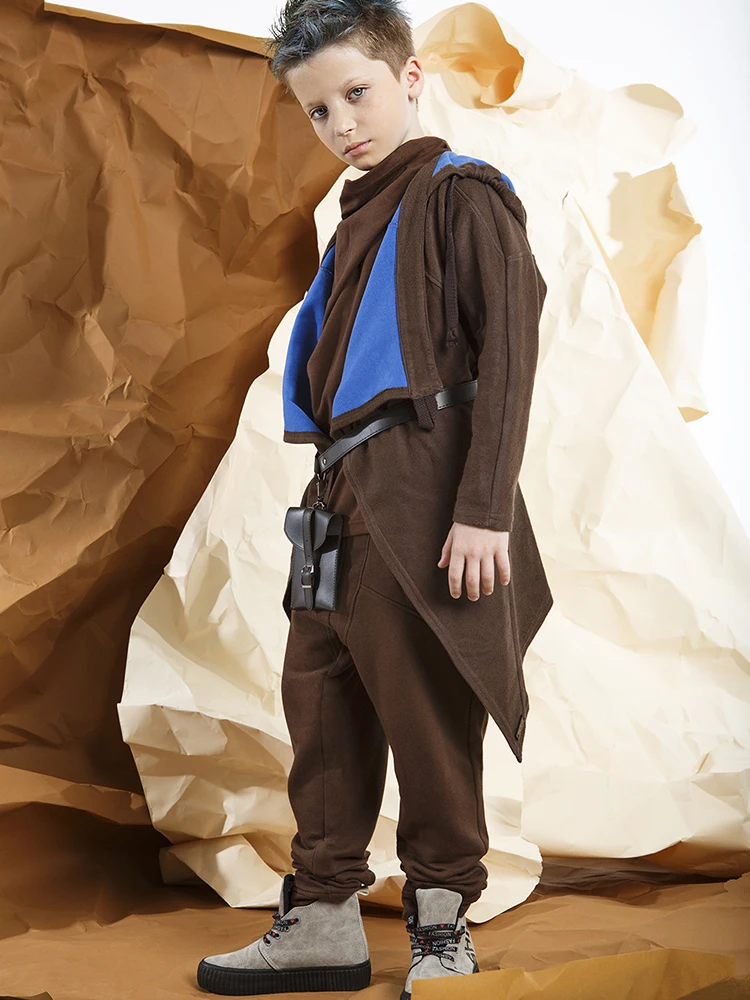 GemKids кардиган детский для мальчиков из хлопка с капюшоном, дизайн, кофта, новинка, мантия, накидка