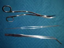 Trim-Tool-Kit-Set Scissor Tweezers Aquarium Live-Plants 3in1 Long-Handle