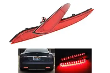

Kit 2 Led taillights red for Tesla Model S replacement original Rear Bumper reflector reflector Tail Brake