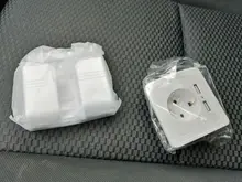 Bcsongben-enchufe electrónico de pared, toma corriente estándar de la UE con enchufe usb dual para el hogar, cargador con usb