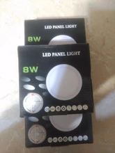 LED Downlight Ultra fino cuadrado redondo lámpara empotrada 6W 8W 15W 20W 220V baño interior LED de techo de la luz del punto