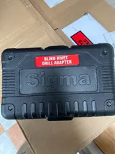 Sigma # BR7-Adaptador de Taladro Inalámbrico o taladro eléctrico, remachador de aire alternativo, pistola de remache