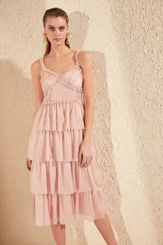 

Trendyol Ruffle Detail Dress TPRSS20EL0212