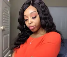 Pelucas de cabello humano indio para mujeres negras, pelo de onda profunda 4x4 con cierre de encaje, densidad de 180, línea de cabello Natural prearrancado