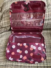 Bolsos de maquillaje para mujeres, Neceser de viaje de alta calidad, organizador de artículos de tocador, impermeable, almacenamiento colgante, bolsa de baño