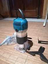 Fresadora eléctrica de 30000rpm para carpintería, recortador eléctrico para madera, máquina de grabado con ranuras, 800W, con puntas, máquina de tallado a mano