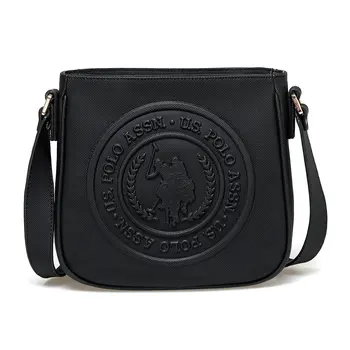 

FLO US20314 Black Women Messenger Bag U.S. POLO ASSN.