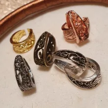 20 piezas 14x10mm estilo barroco colgante Pinch Bail broches collar ganchos Clips conector DIY accesorios de joyería accesorios 6 colores