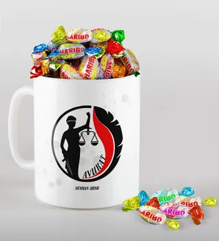 

Personalized Attorney Mug and Haribo Candy Gift Seti-14