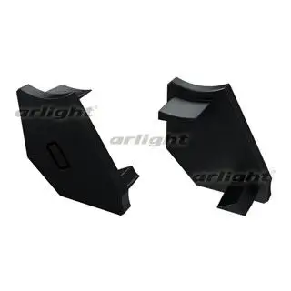 

026720 plug for alm-v60 black левая-10 PCs Arlight