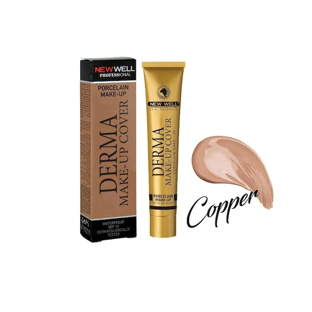 

NEW WELL DERMA COVER FOUNDATION COPPER 30ML 333496838