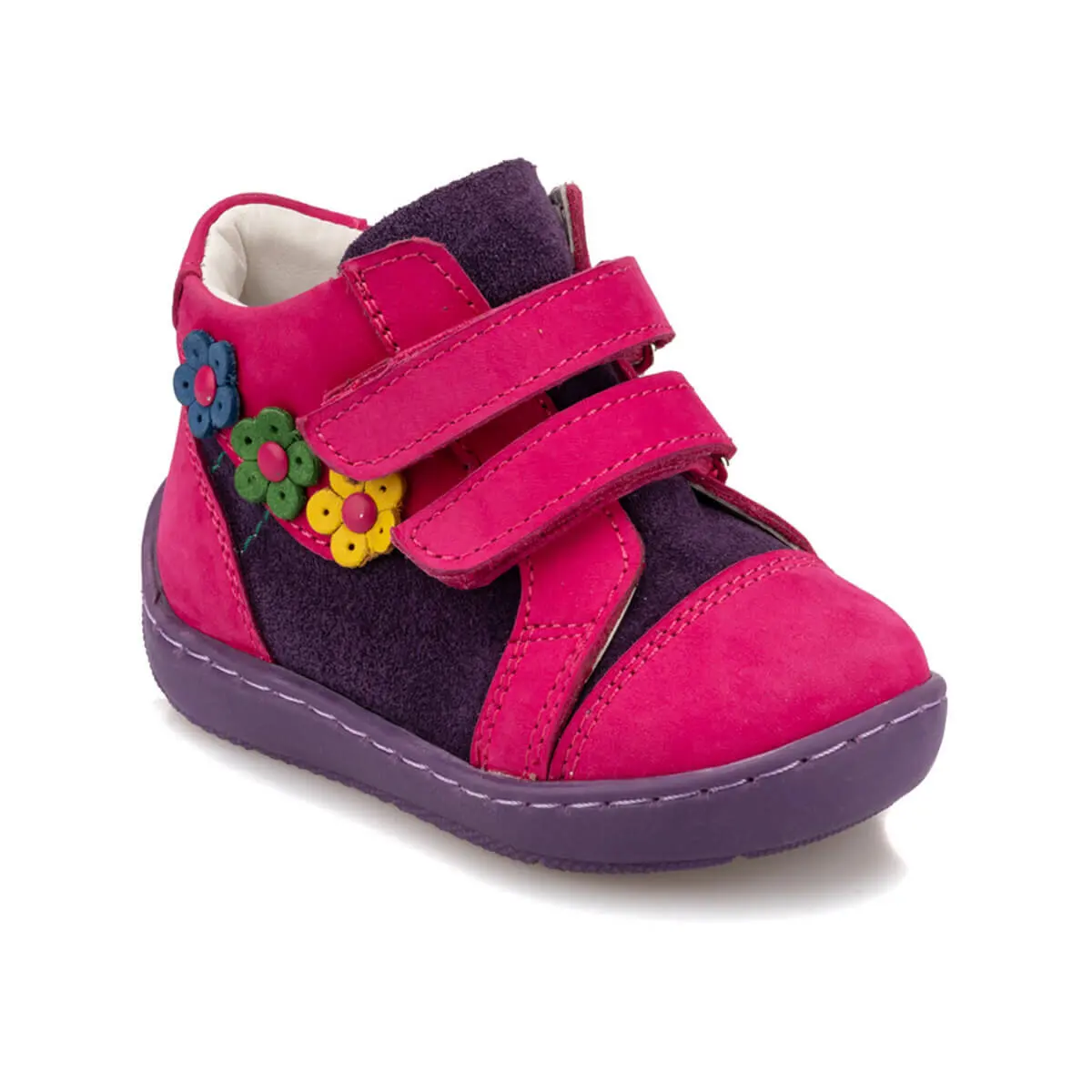 

FLO 92.512019.I Fuchsia Girls Children Boots Polaris