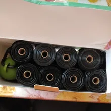 Pet-Waste-Bags Dispenser Biodegradable Dog-Walking-Supplies Eco-Friendly Outdoor-Clean