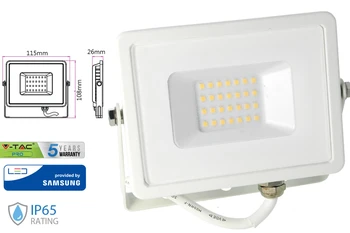 

Headlight Led Flood Light 10W IP65 cold white 6400K Super Slim white Smd Samsung SKU-429 casing