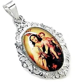 

Pendant Silver law Image 925m color Virgin Carmen [AB2688]