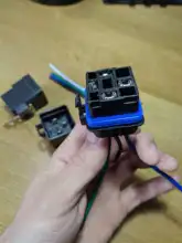 Automobile-Relay 4pin Waterproof DC12V Car Sealed with 105mm-Length-Wires Wired Integrated