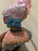 Clip para el pelo para niña, accesorios de cabello para chica, horquillas con lazo, cinta para el pelo, tocado elástico de dibujos animados, regalo, My Little, muñecos de poni