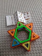 ZKZC-bloques de construcción magnéticos de gran tamaño para niños, juego de bloques de construcción de diseñador magnético, 180 Uds., Juguetes DIY para niños, regalos