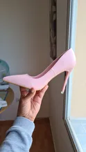 BIGTREE-zapatos de tacón alto a la moda para mujer, calzado de boda, tacones de aguja, Negro, Rosa, blanco, 2021
