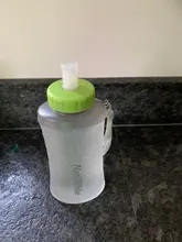 Naturehike 500 de 750ml Mini portátil de silicona plegable ultraligero botella deportiva botellas de agua para Outdoor montañismo taza NH61A065-B