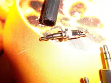 Audio-Jack Plug Headphone-Connector Plastic Black Male with Housing-Size 5x0.9-Cm 5pcs/Lot