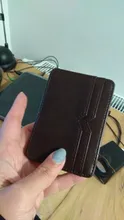 Cartera mágica de cuero para hombre, cartera pequeña con bolsillo para monedas, monedero, tarjetero, Clip para dinero en efectivo, 2021