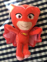 PJ máscaras de dibujos animados de 4 Uds peluche animado figura Catboy Owlette máscaras Gekko figuras de Anime juguetes para niño niña regalo de cumpleaños