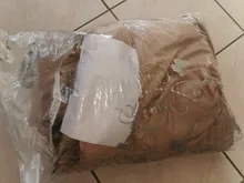 BLUENESSFAIR-Chaqueta larga impermeable de invierno para mujer, abrigo de piel de zorro y mapache Natural, ropa de calle extraíble, 2020