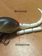 Mouse-Lure Hook Minnow Fishing-Bait Crankbaits Artificial-Fishing-Lure Pike-Bass Plastic