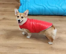 Dog-Down-Jacket French-Bulldog-Vest Pet-Chihuahua-Coat Dogs Reflective Reversible Winter