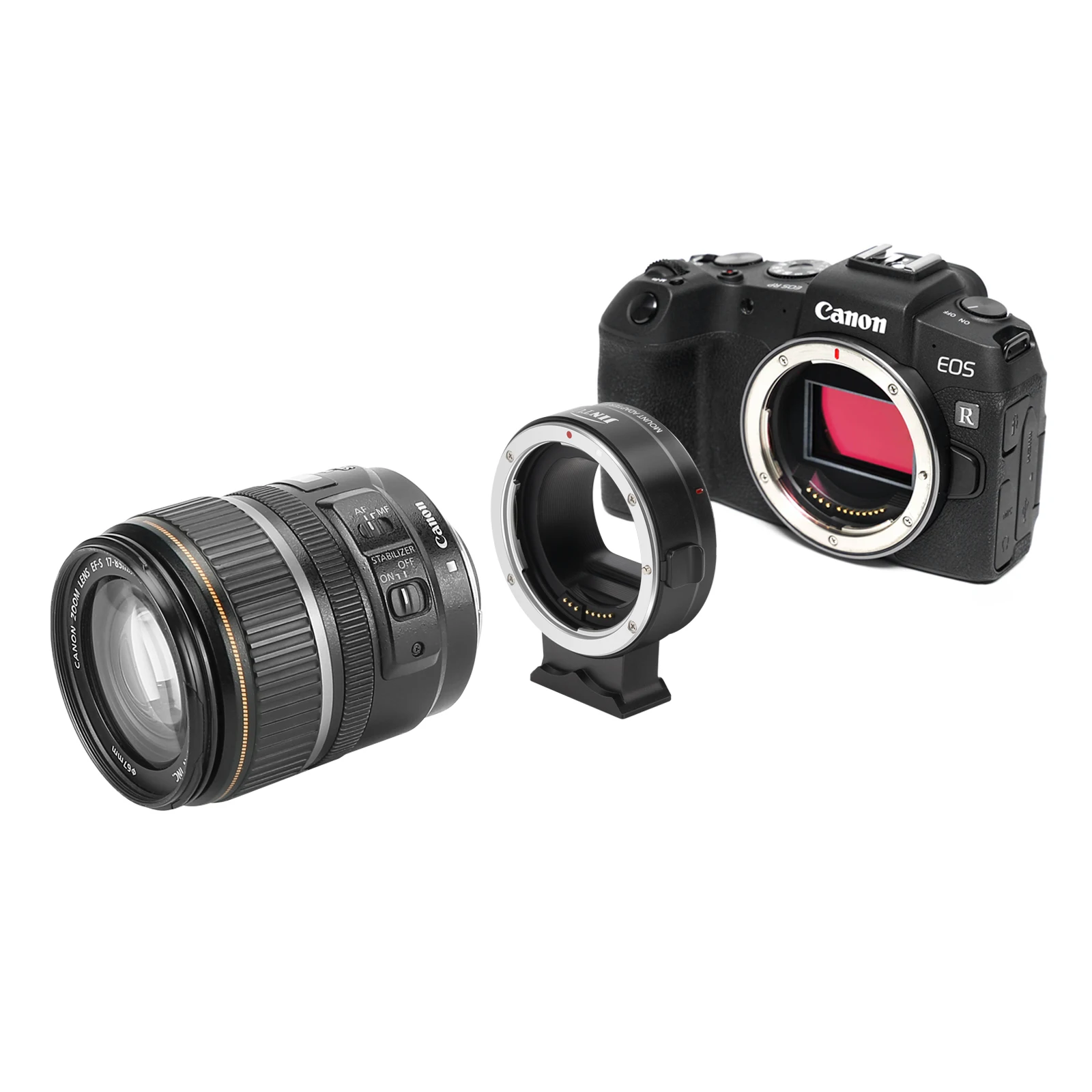 Jintu EF-EOS R Auto Focus Lens Adapter 6