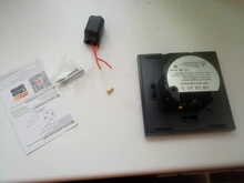 Voice-Control-Light Wall-Switch Fire-Line Tuya Smart-Life-Glass Esooli Wireless Standard