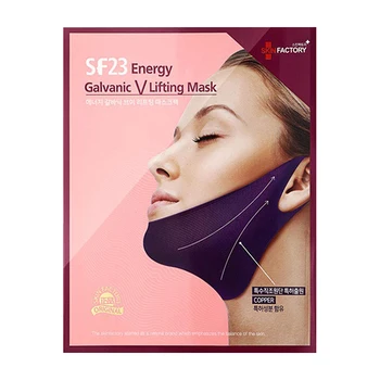 

Set of electroplating masks skin factory sf23 energy galvanic V lifting mask (5 pcs.)