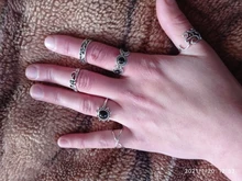 Tocona 11 unids/set antiguo Vintage de Color plata de diamantes de imitación anillo de conjunto para las mujeres geométrico nudillo conjunto de Anillos Midi Anillos 10057