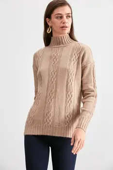 

Trendyol Hair Braided Sweater TWOAW20KZ0840