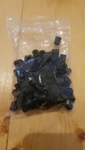 100 unids/lote plástico negro de llanta de neumático tapas de vástago de válvula de rueda para coche moto camiones y bicicletas bicicleta y bicicleta