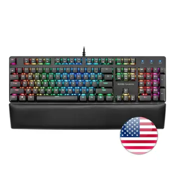 

Mars Gaming MK5, mechanical keyboard switch Red, RGB, software, wrist supports, US