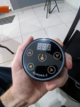 Fuente de alimentación de tatuaje Aurora 2, suministro de energía LCD Digital con adaptador de corriente, Mini panel táctil Led, suministros de tatuaje
