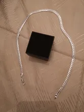 DOTEFFIL-collar de plata de ley 925 para mujer y hombre, cadena de 6mm con laterales completos de 18/20/24 pulgadas, joyería de compromiso de boda a la moda