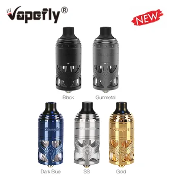 

New Original Vapefly Brunhilde MTL RTA Tank 5ml Single Coil Building 6 Levels Airflow Control Vape Vaporizer 23mm RTA vs Zeus X