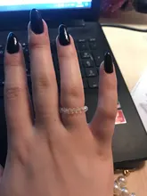 Anillo de cuentas de cristal de varios colores para mujer y niña, joyería para mujer y niña, Coreano hecho a mano elástica, anillos de fiesta apilados