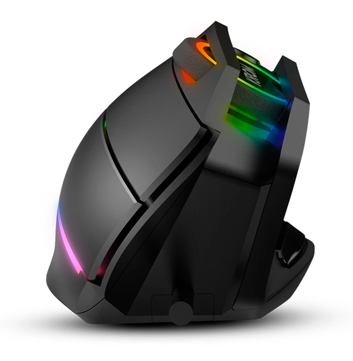 Ratón gaming KROM Kaox vertical, 7 botones, 6 niveles dpi hasta 6.400, 6.666 fps, 125 Hz, 20 G, 60 IPS, RGB con 6 efectos, USB|Ratones| - AliExpress