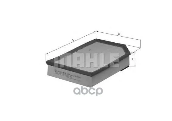 Фильтр Воздушный Volvo Xc90 02- Mahle/Knecht Lx868 Mahle/Knecht арт. LX868